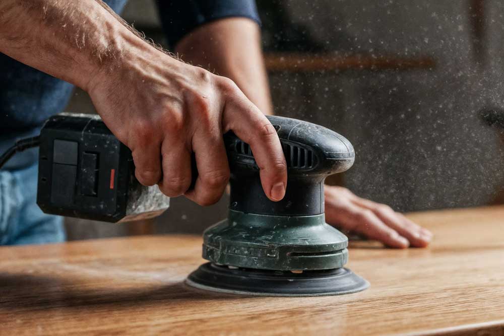 Mizarstvo Maribor - brušenje lesa