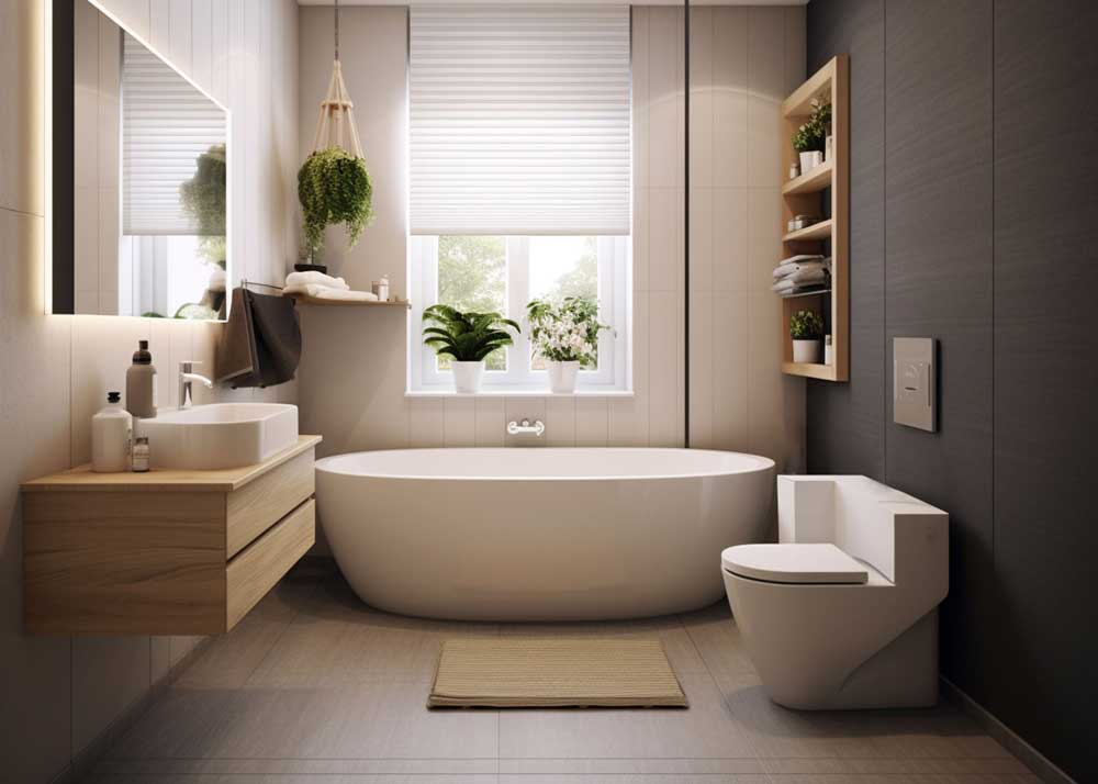 Leseno pohištvo za kopalnice